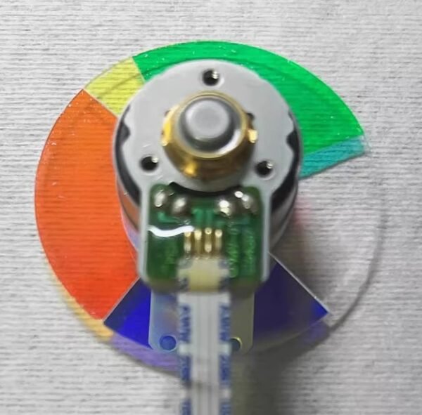 the back of BenQ SP870 Projector color wheel
