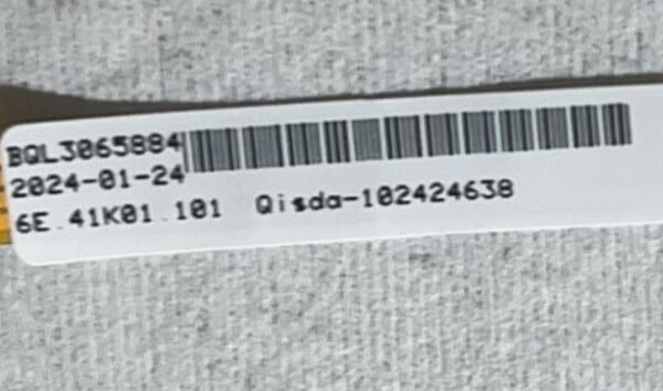 Genuine BenQ tk800 projector color wheel label 102424638