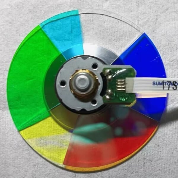 Optoma EW865 color wheel segments, RYGCWB, 6 segments