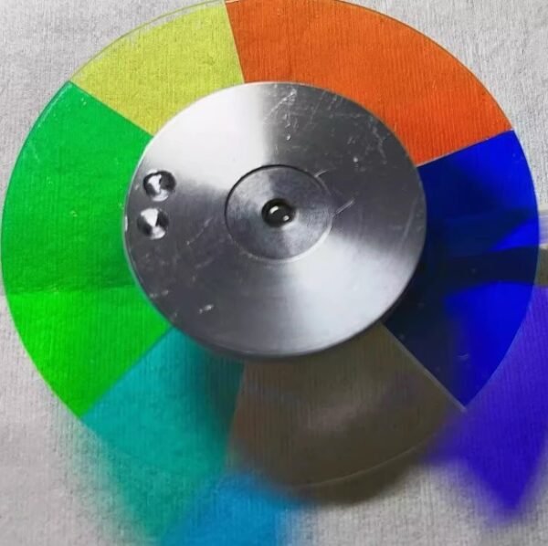 the front of Optoma ew865 color wheel
