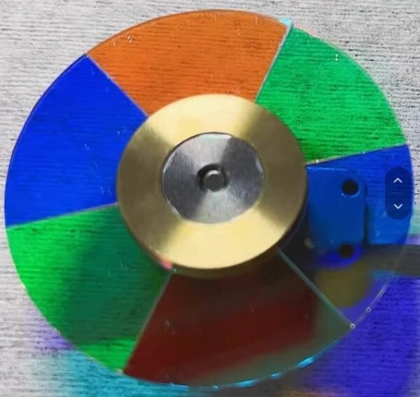 the front of Optoma hd73 projector color wheel