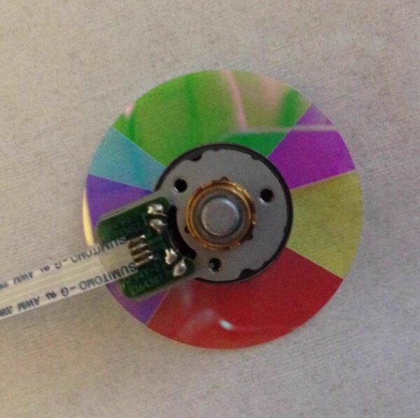 Optoma HD200X-LV projector color wheel, RYMGCB