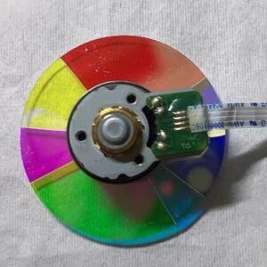 the back of Optoma IS805 color wheel segments, 6 segs, RYMGCB