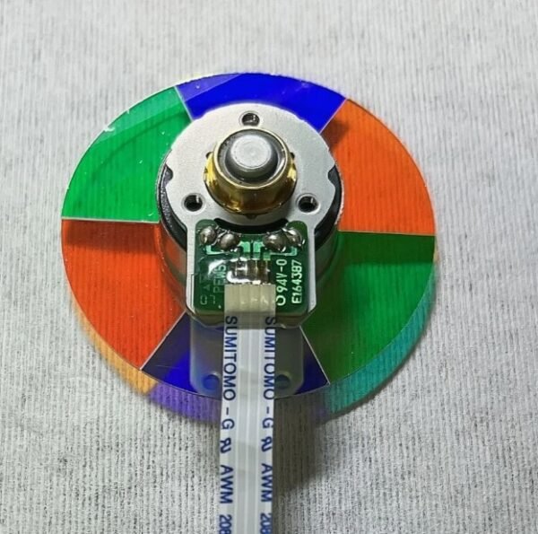 The back of Optoma VDHDNG projector color wheel