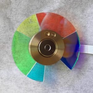 the front of Optoma EP761 projector color wheel