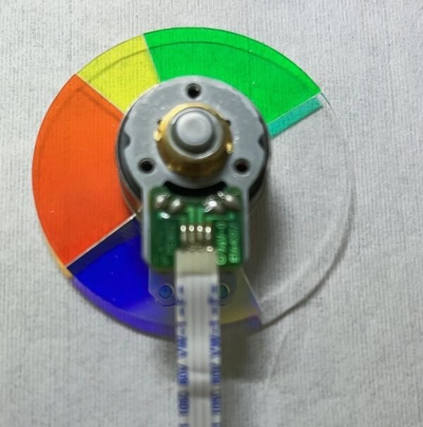 Vivitek D925TX genuine color wheel-back view
