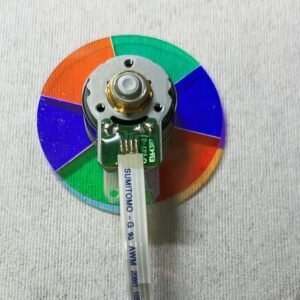 the back of Optoma IS802 projector color wheel, NIDECO motor, 6 segments, RGBRGB