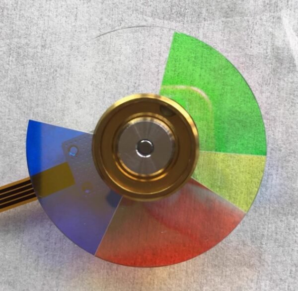 Origiinal Vivitek DH976-WT projector color wheel-Front view