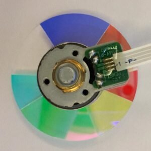 the back of Optoma S321 projector color wheel