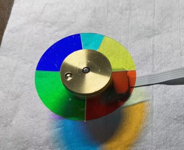 the front of Optoma HD65 color wheel, Projektor-Farbrad