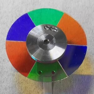Projectiondesign F82 projector color wheel- front view, 6 segments, RGBRGB