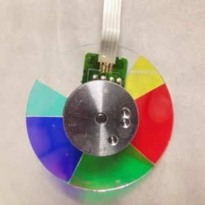 ACER X1173 projector color wheel, 6 segments, RGBCWY-Front view