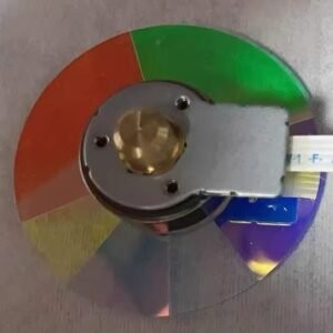 Original Viewsonic PX706HD projector color wheel-Back view, 6 segments, RGBWCY