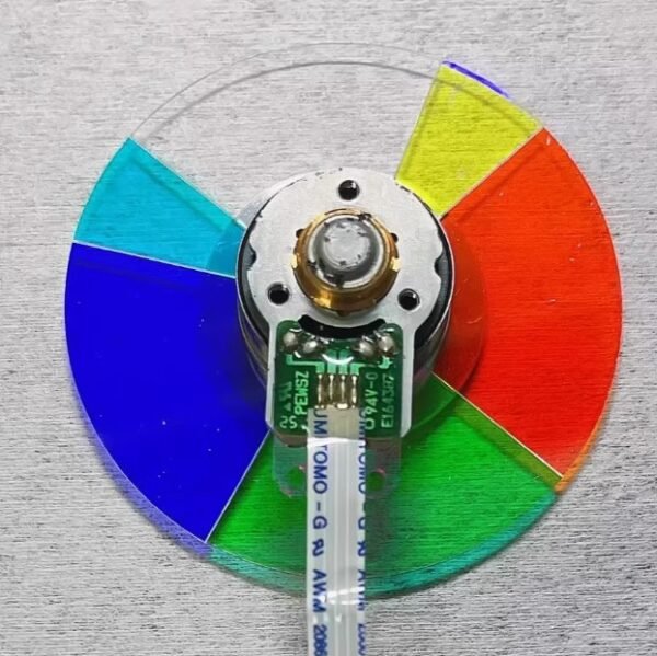 NEC CR5450H projector color wheel genuine replacement, Also compatible with NEC CR5450W - Back view