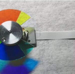 NEC M402X projector color wheel genuine replacement, Also compatible with NEC M403X- Front view