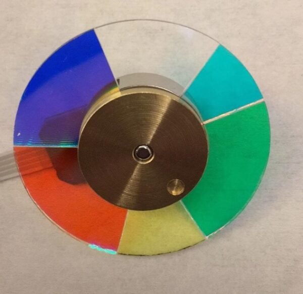 NEC NP-V332W projector color wheel genuine replacement, Also compatible with NEC V332X- Front view