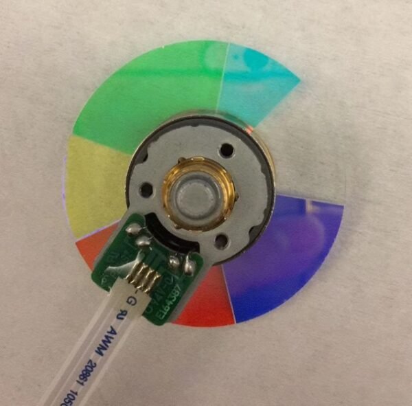 NEC V322W projector color wheel genuine replacement, Also compatible with NEC V322X-Back view