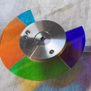 PD F35 projector genuine Replacement color wheel-Front view, 6x speed, 5 sgements