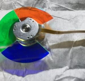 Pansonic PT-FDZ87CLK projector original color wheel-Back view
