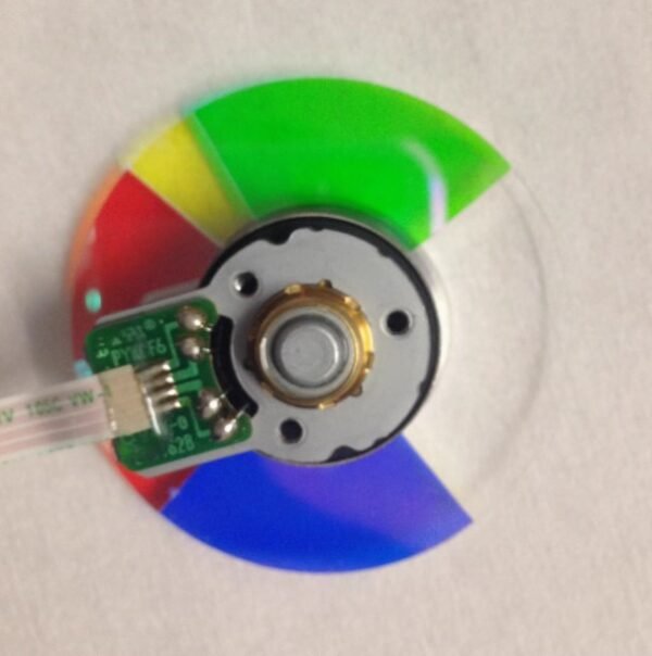 Sharp PG-D50X3D projector color wheel-Back view