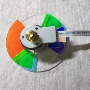 Sharp XV-QZ435A projector color wheel- Back view
