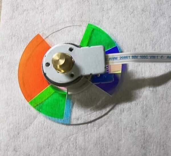 Sharp XV-QZ435A projector color wheel- Back view