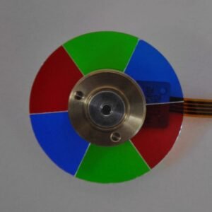 Sharp XV-Z18000 projector genuine replacmement color wheel-front view, 6x speed, 6 segments, RGBRGB