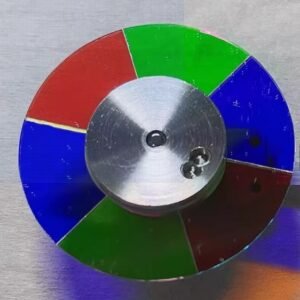 Sharp XV-Z15000 projector genuine color wheel-Front view, 6 segments, RGBRGB, 6 speed