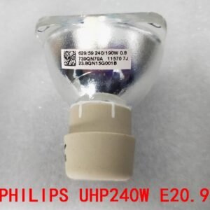 UHP 240/190W 0.8 E20.9 Optoma HD25 Projector lamp, fits HD25LV