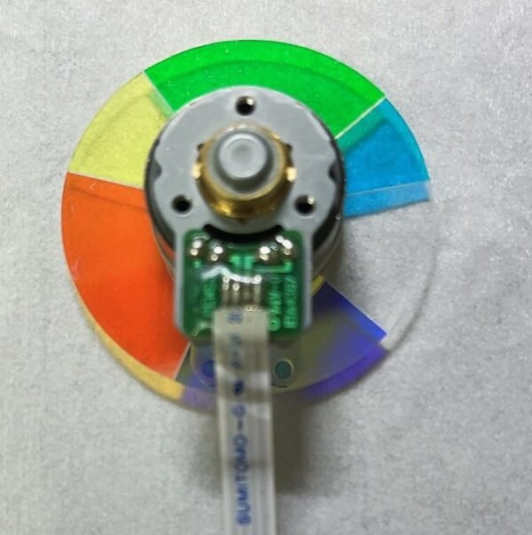 LG BS274 projector color wheel-Back view