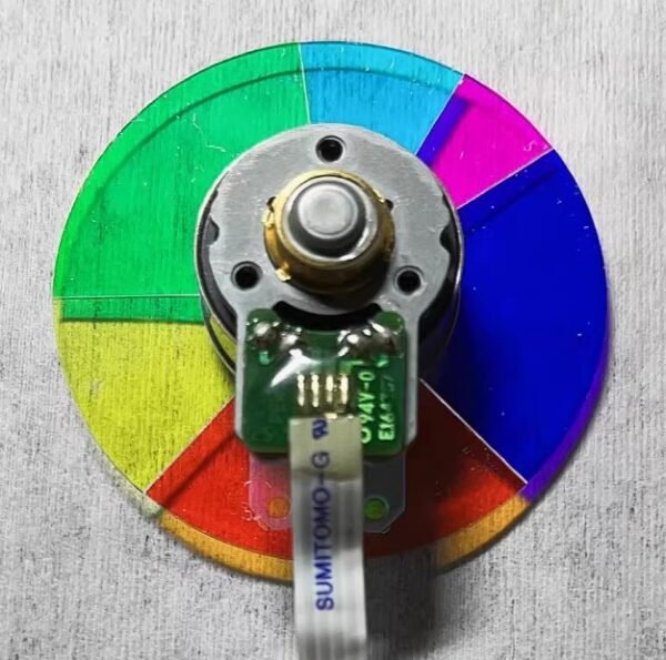Vivitek H1180CBHD projector genuine color wheel, compatible with vivitek H1081-Back view