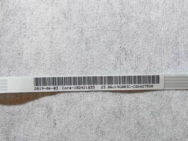 Genuine NEC V322W color wheel label. 23.8QJ19G003C