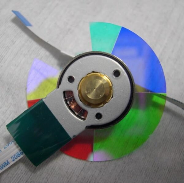 ACER S5201 projector color wheel genuine replacement part, Compatible with Viewsonic PJD5112-Back view