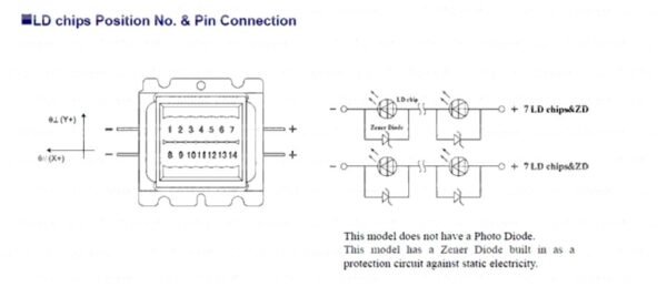 NUBM35 Laser Module Datasheet Diagram
