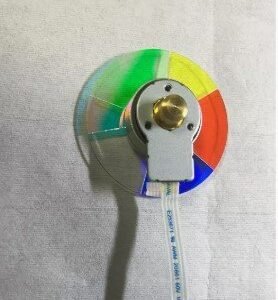 BenQ SP2535S projector color wheel( beamer farbrad) 102425045 genuine color wheel label