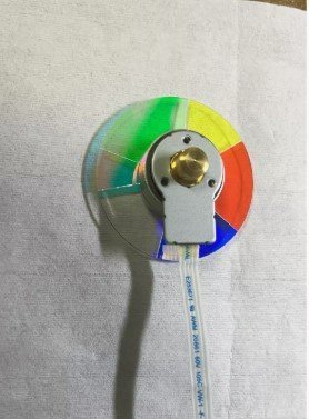 BenQ SP2535S projector color wheel( beamer farbrad) 102425045 genuine color wheel label