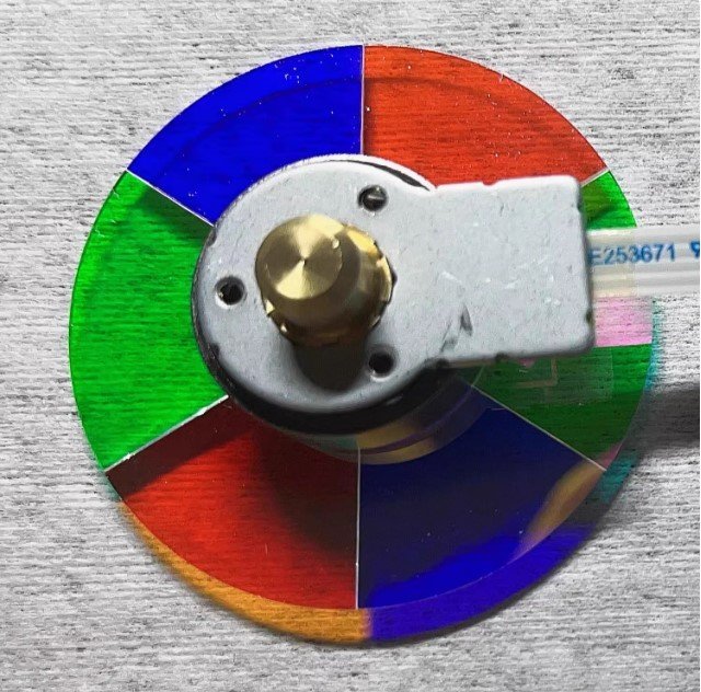 Original BenQ W1070+ Projector Color Wheel - Image 2