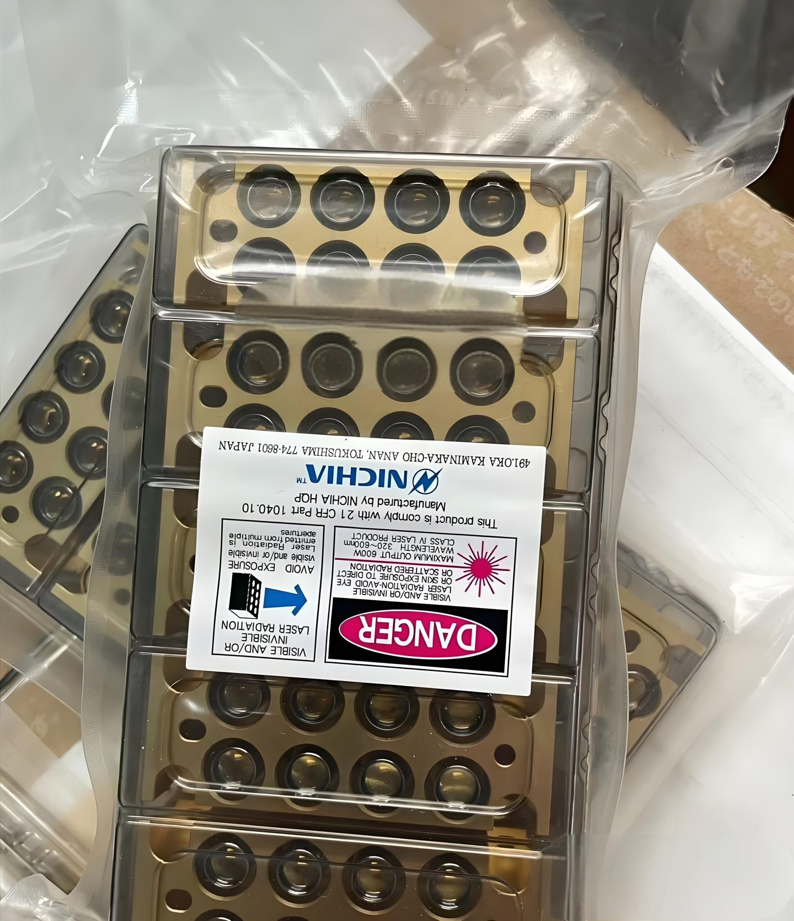 NICHIA NUBM07 Laser Unit | 465nm, 23W Nichia High Power Blue LD Array - Image 2