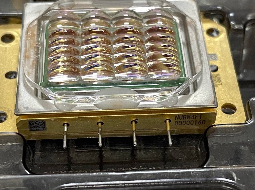 Nichia NUBM3F laser diode array bank