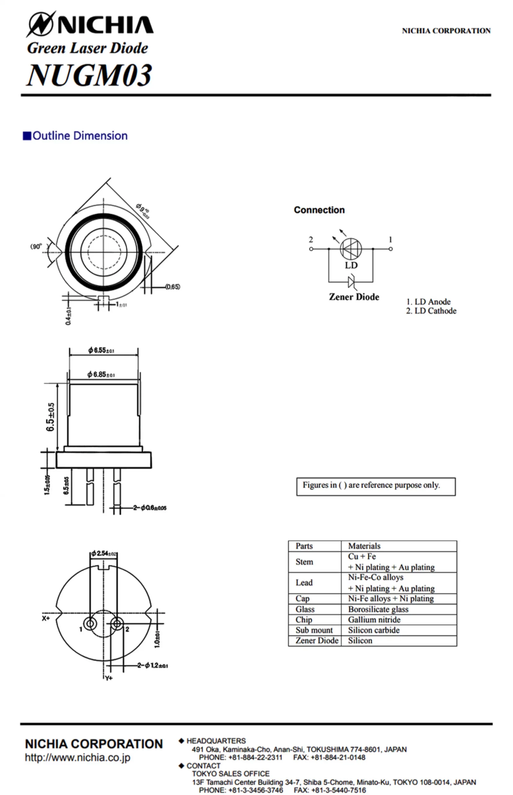 Nichia NUGM03 Green Laser Diode Module | 525nm 8W - Image 4
