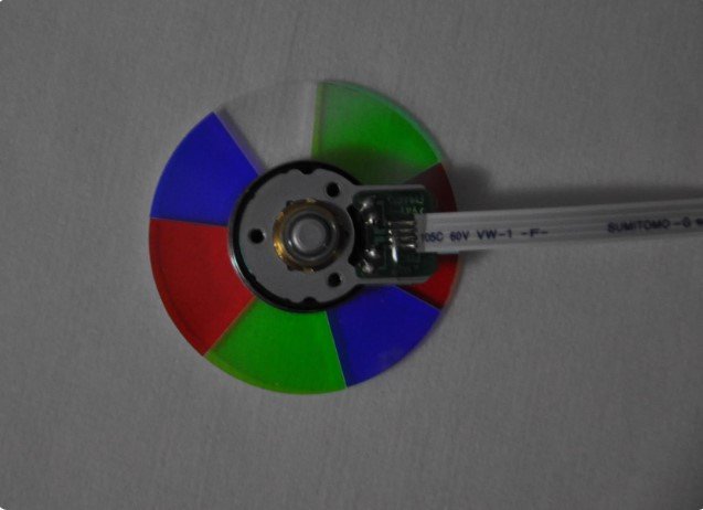 Optoma DV10 projector color wheel