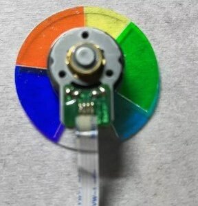 Optoma GT750 DLP projector color wheel