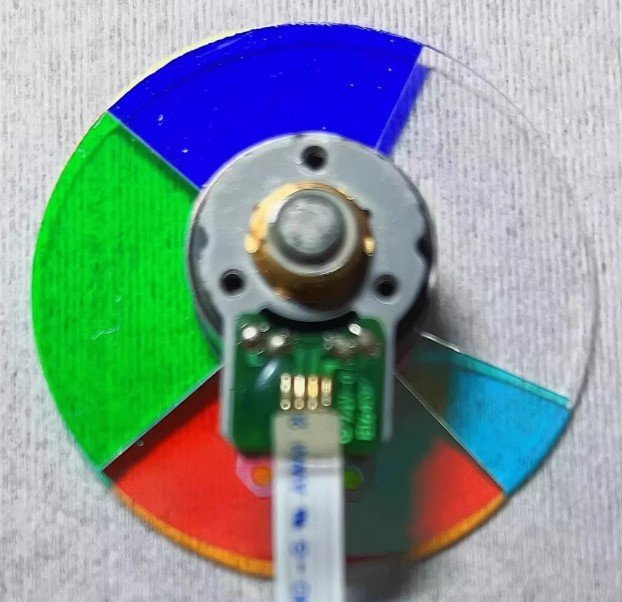 PD F22 projector color wheel, highlight-version