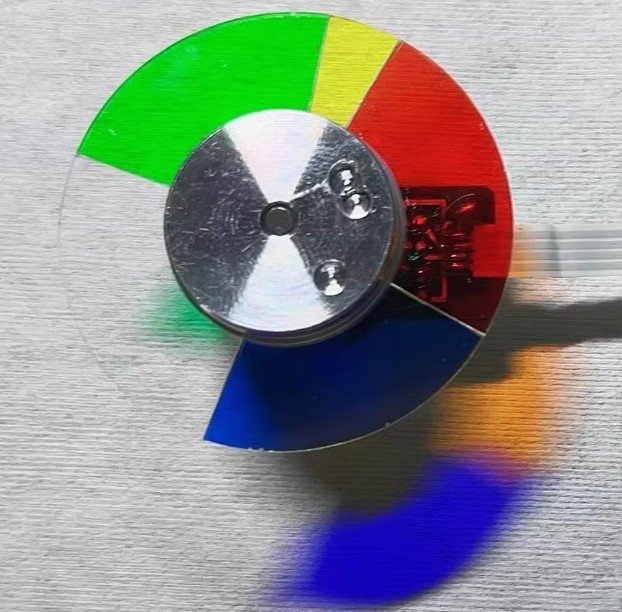 Sharp XG-E265XA color wheel replacement, Also fits E2530SA - New original projector part - Image 2