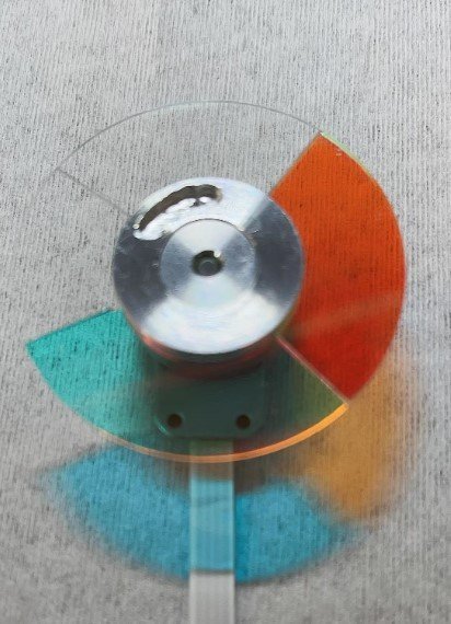 Viewsonic LS620X projector color wheel | Genuine spare parts | With original barcode label - Image 2