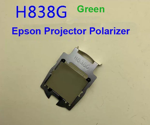 H838G Green Polarizer (23.5×20mm) for Epson Laser Projectors