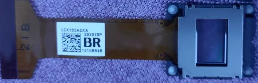 LCX183A lcd Panel for Panasnoic PT-VZ580