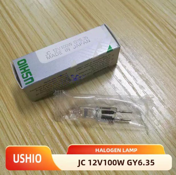USHIO JC 12V 100W G6.35 Genuine Halogen Lamp